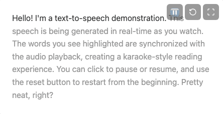 Say (Text-to-Speech)